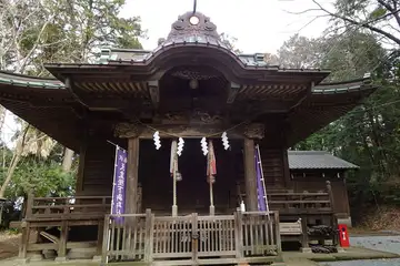 腰掛神社の拝殿