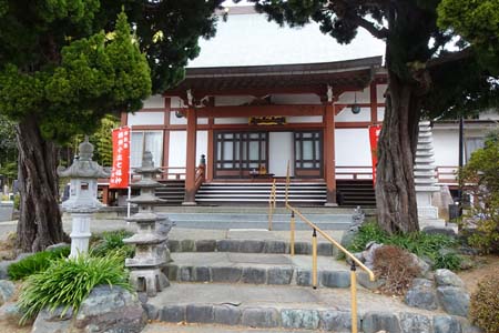 茅ヶ崎市・正覚院の本堂