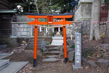 横浜市泉区・御霊神社の矢並稲荷社