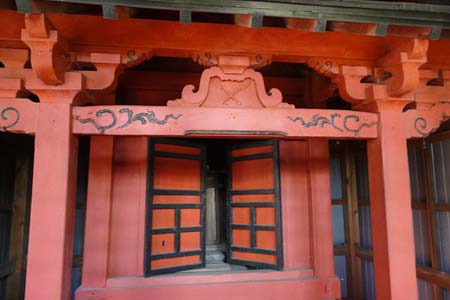 藤沢市・御霊神社の七面宮の社