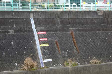 横浜市戸塚区・氾濫危険水位は５ｍ