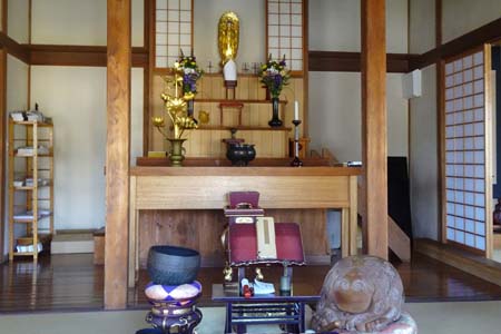 藤沢市・長福寺の本堂