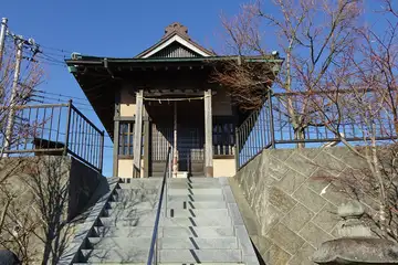 渡内日枝神社の拝殿