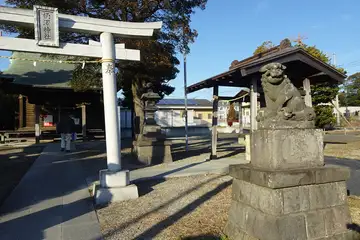 柄沢神社の鳥居
