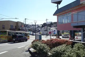 横浜薬大南門バス停