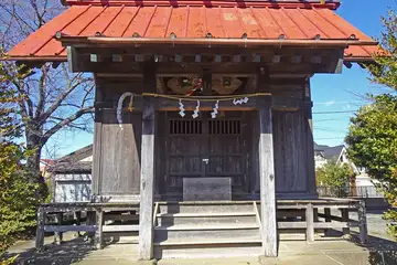 日枝神社の拝殿