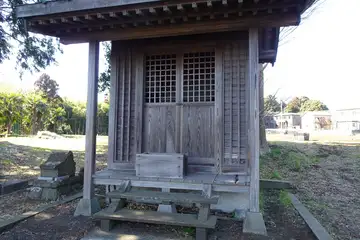 杉山大明神の社