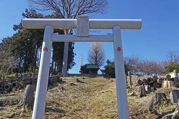 杉山大明神の鳥居