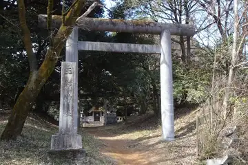 玉湖神社の鳥居