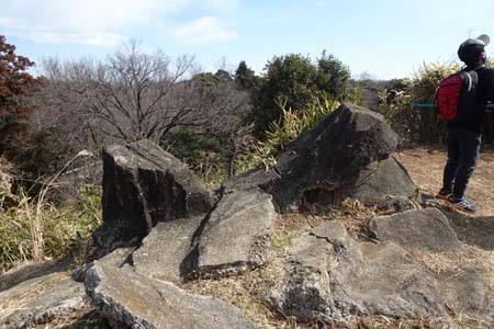 狭山丘陵・狭山富士の山頂