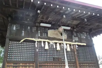 八坂神社の拝殿