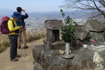 茶臼山の山頂