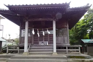 上町屋天満宮の拝殿