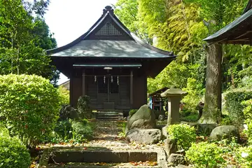 上俣野神社の拝殿