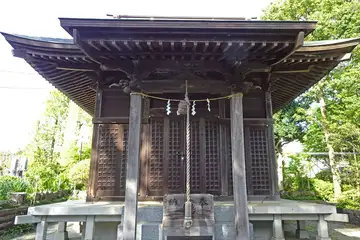 琴平神社の拝殿