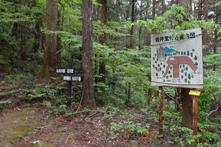 羊山公園から琴平丘陵・円融寺へは急な階段、我々は大渕寺へ