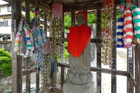 羊山公園から琴平丘陵・参道にお地蔵さん