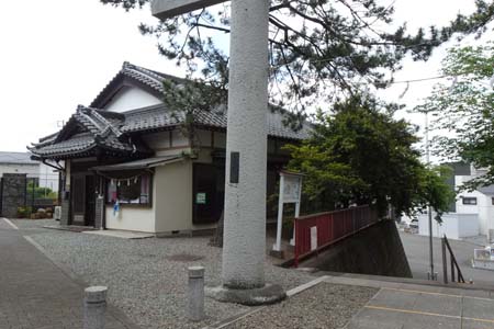 町田市・熊野神社の社務所