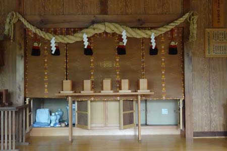 町田市・町谷八坂神社の社殿