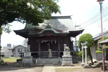 杉山神社の拝殿