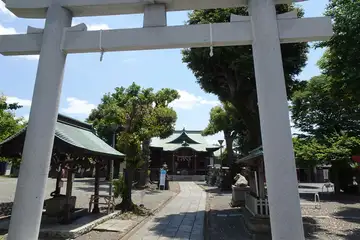 町田天満宮の鳥居
