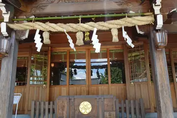 菅原神社の拝殿