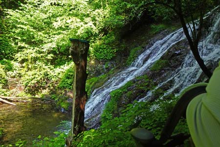白岩滝から南沢あじさい山・白岩の滝
