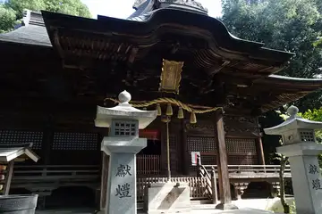 住吉神社の拝殿