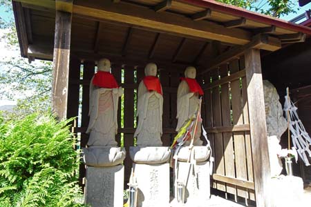 青梅市・延命寺の六地蔵