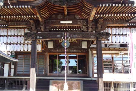 大多摩ウォーキングトレイルＡ－１・清宝院の本堂