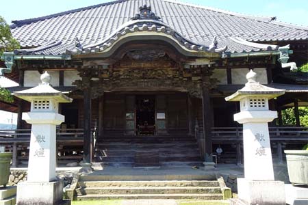 大多摩ウォーキングトレイルＡ－１・金剛寺の本堂