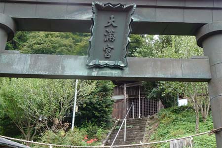 青梅市・天満宮の鳥居