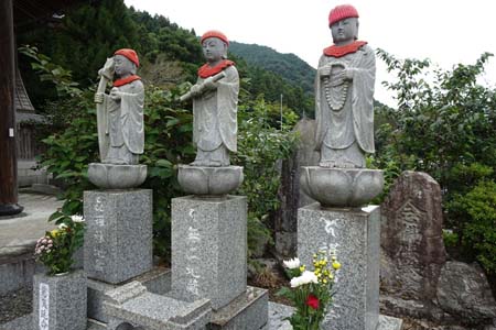 青梅市・即清寺の六地蔵