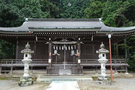 大多摩ウォーキングトレイルＡ－２・愛宕神社の拝殿