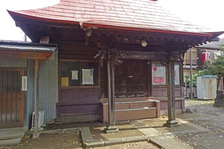 横浜市港南区・青木神社の地蔵堂