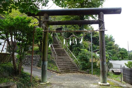 町田市・小野神社の鳥居