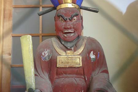 多摩市・観音寺の閻魔大王