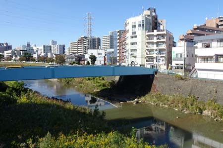 多摩市・大栗川