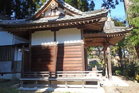 小川町・三光神社の拝殿