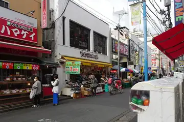 大船駅の商店街