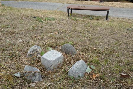 横浜市栄区・笠間中央公園に三角点