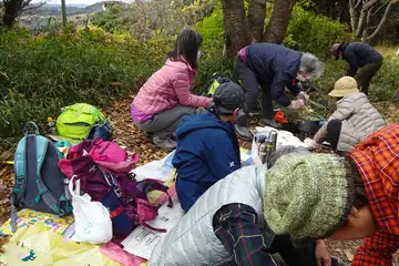 天園の茶屋跡