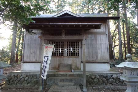 八王子城山から太鼓曲輪尾根・下恩方秋葉神社