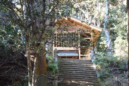 八王子城山から太鼓曲輪尾根・八王子神社