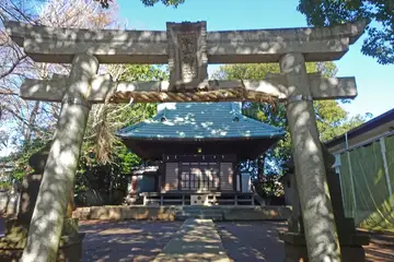杉山神社の鳥居