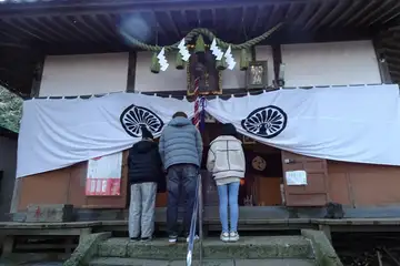 浅間神社の拝殿