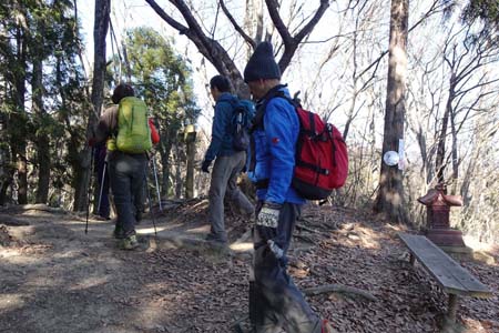 石老山・大明神山のピーク