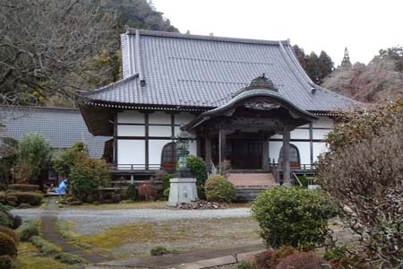 あきる野市・光厳寺の本堂