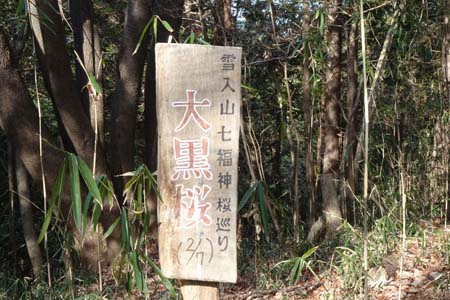 千代田アルプス・雪入山七福神桜めぐり