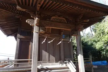 浅間神社の拝殿